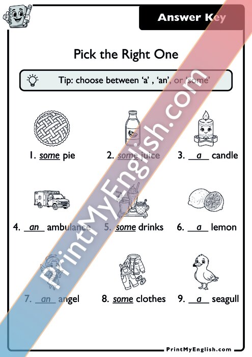 Answer key