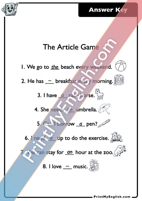 Answer key