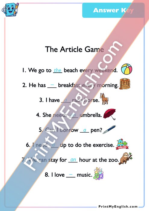 Answer key