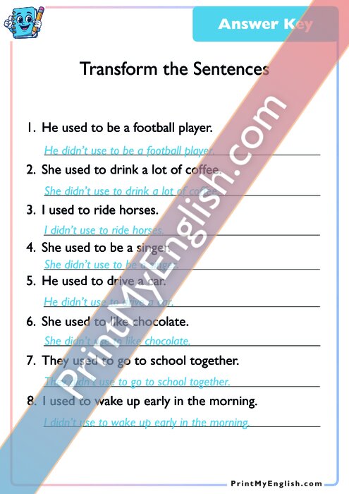 Answer key