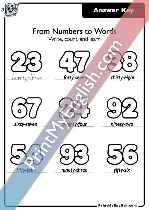 Answer key