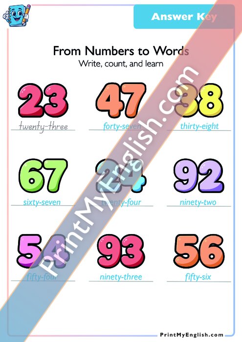 Answer key