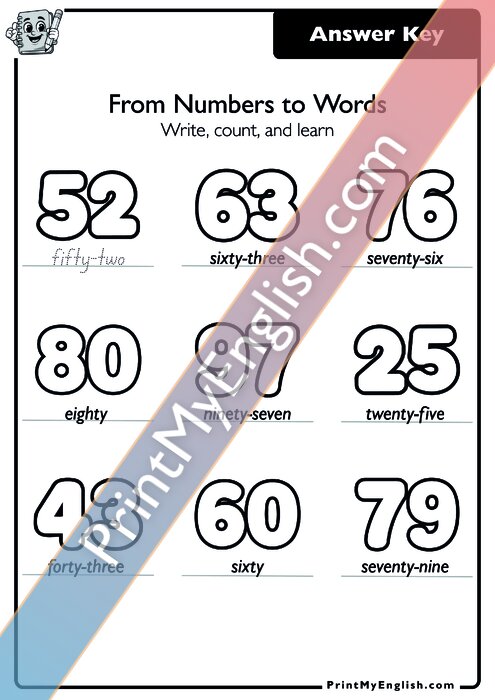 Answer key