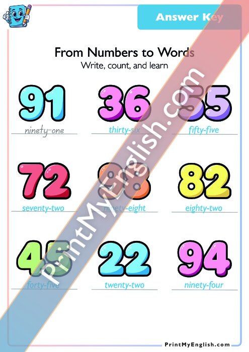 Answer key