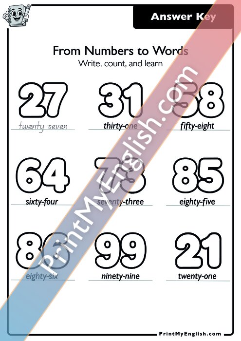 Answer key
