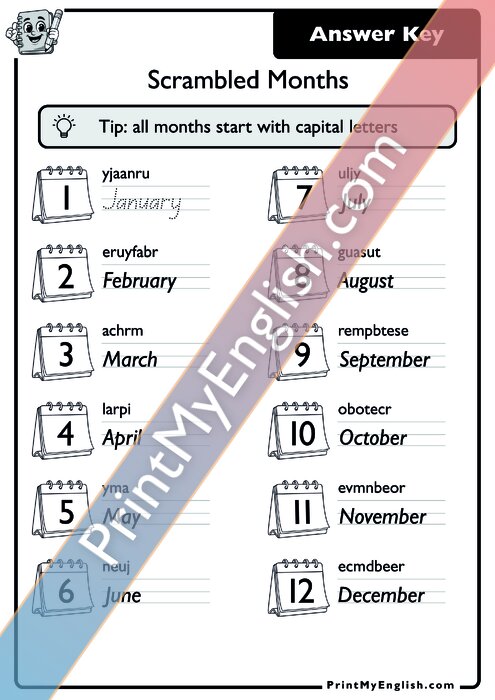Answer key