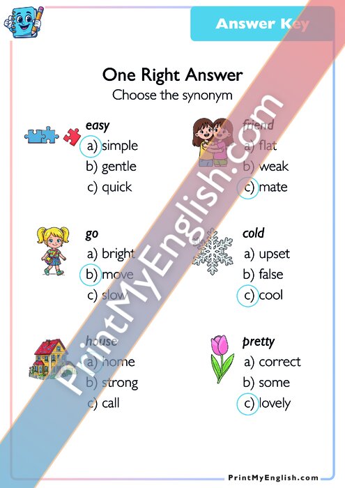 Answer key