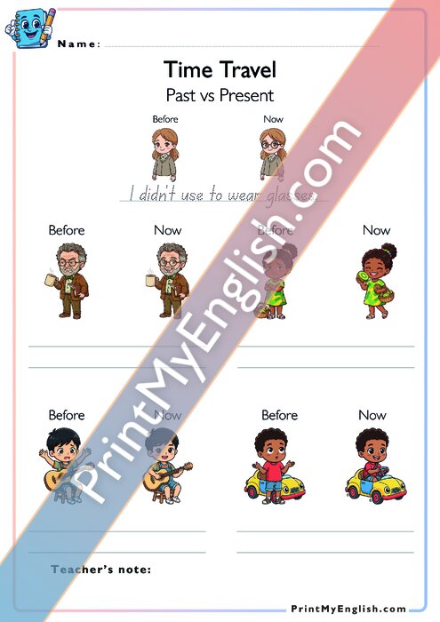 Time Travel - Past vs Present
