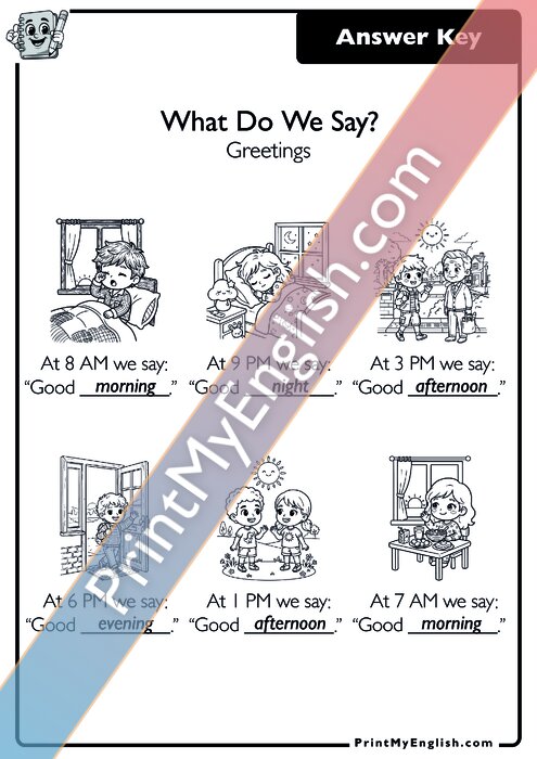 Answer key