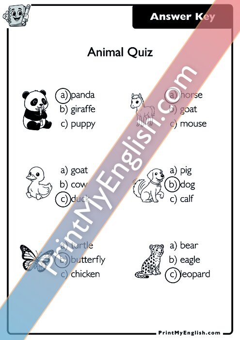 Answer key