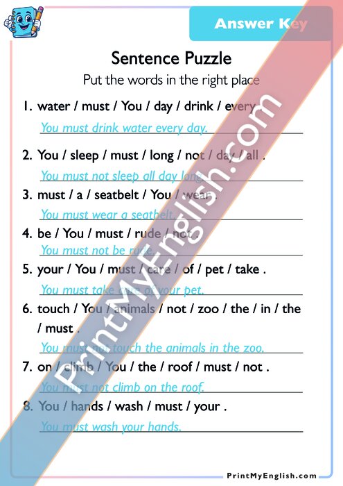 Answer key