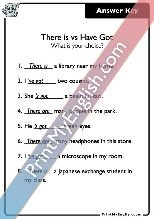 Answer key