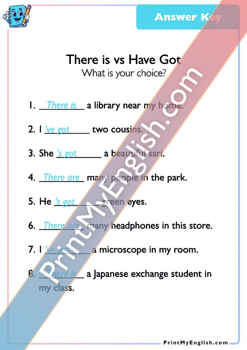 Answer key