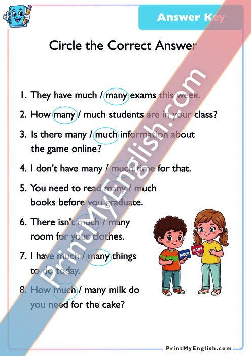 Answer key