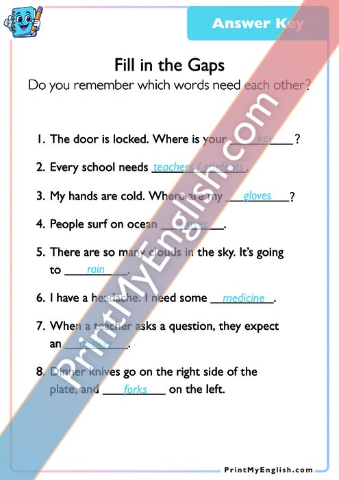 Answer key