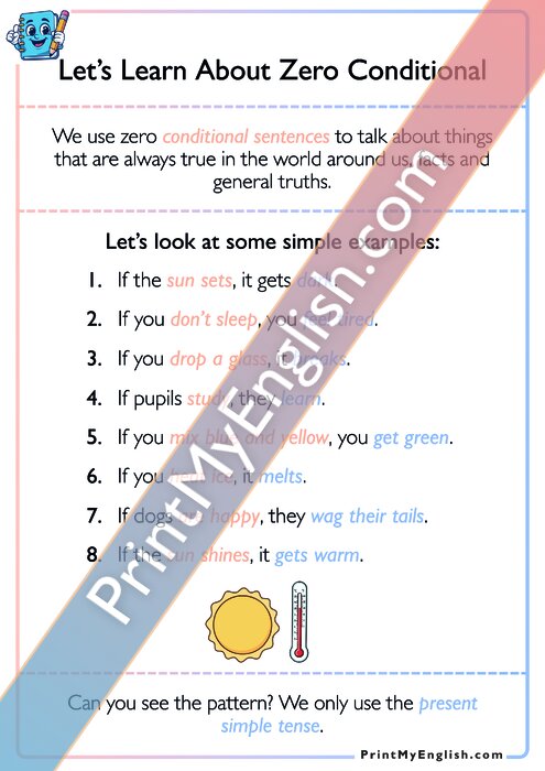 Let's Learn About Zero Conditional
