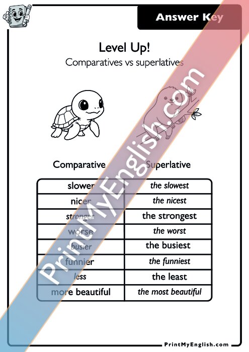 Answer key