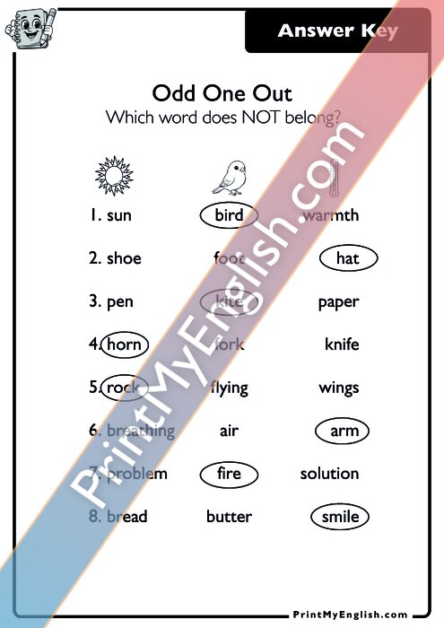 Answer key