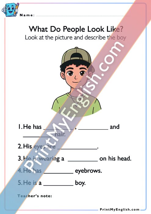 What Do People Look Like - Version 1