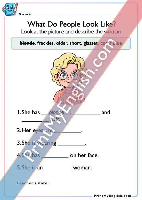 What Do People Look Like - Version 2