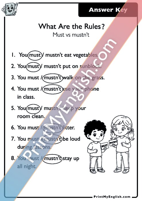 Answer key