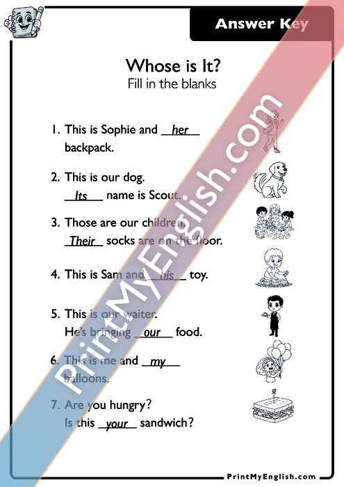 Answer key