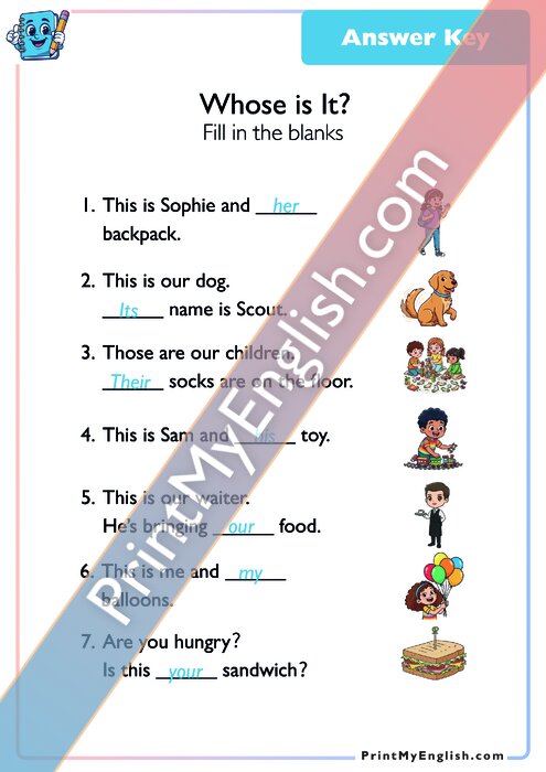 Answer key