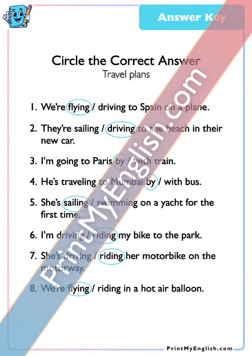 Answer key