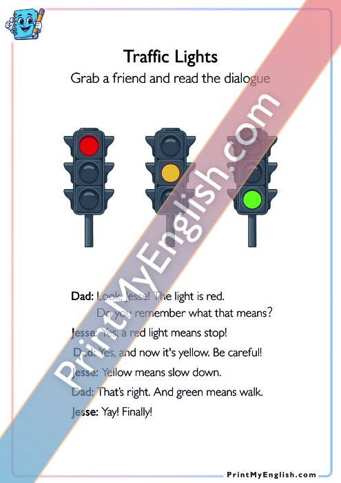 Talk to a Friend - Traffic Lights