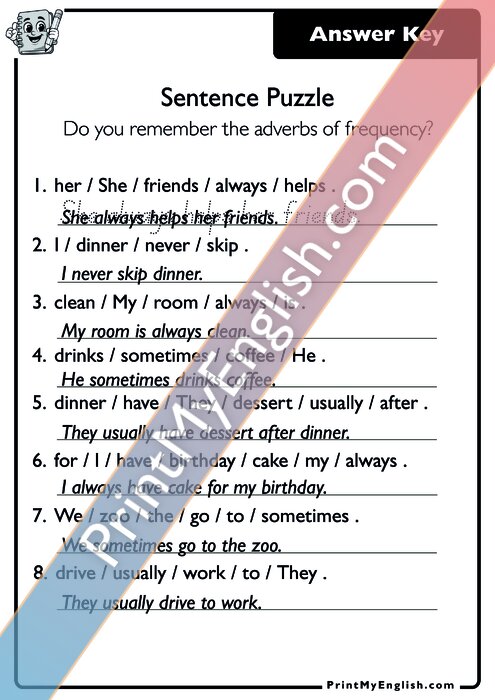 Answer key