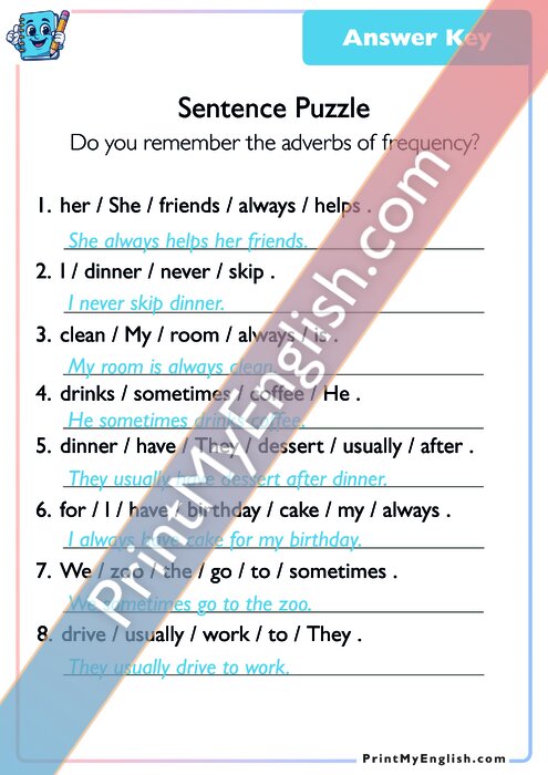 Answer key