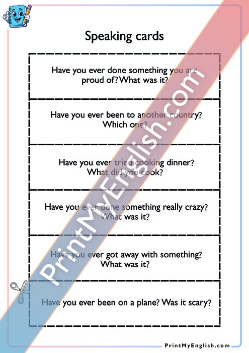 Speaking Cards - Version 5