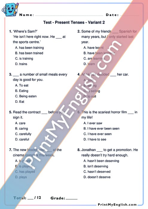 Worksheet