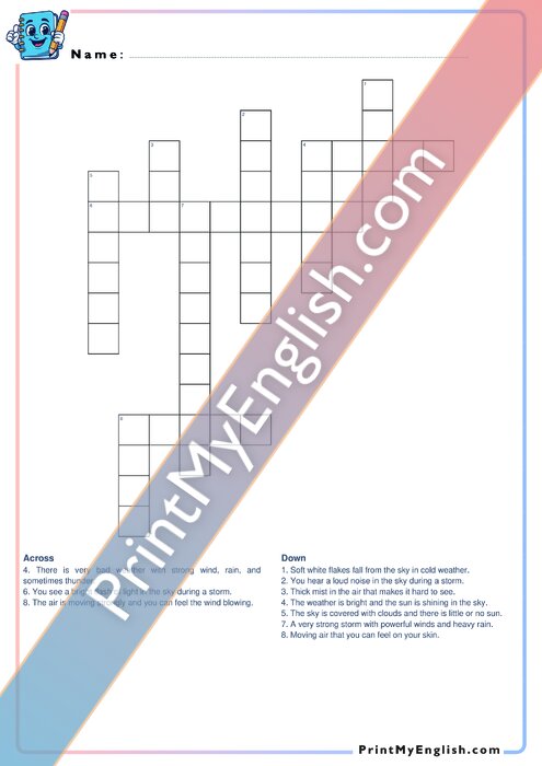 Weather - Crossword