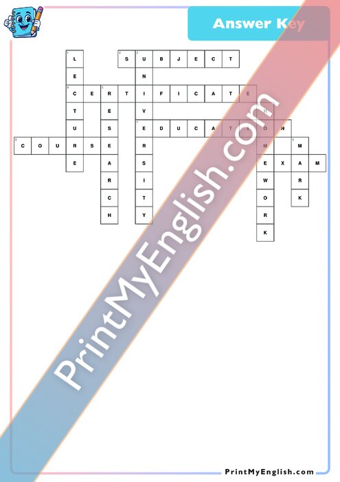 Answer key