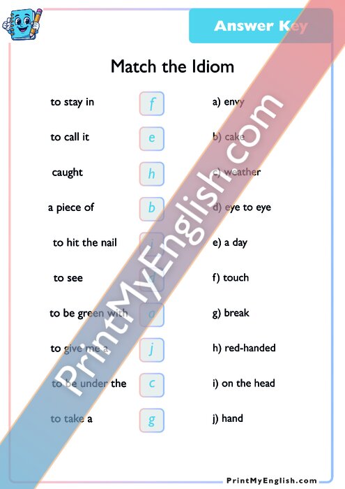 Answer key