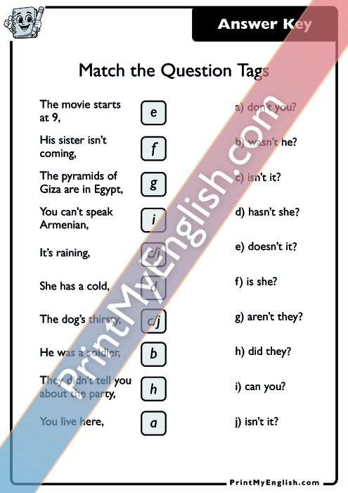Answer key