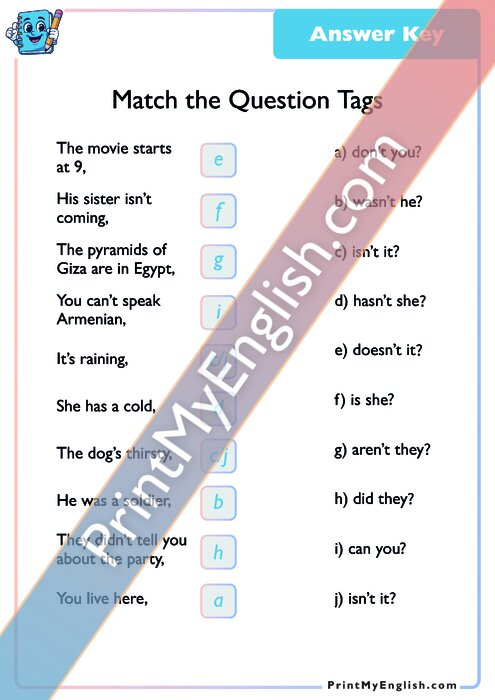 Answer key