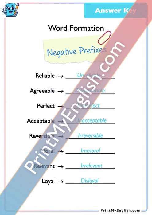 Answer key