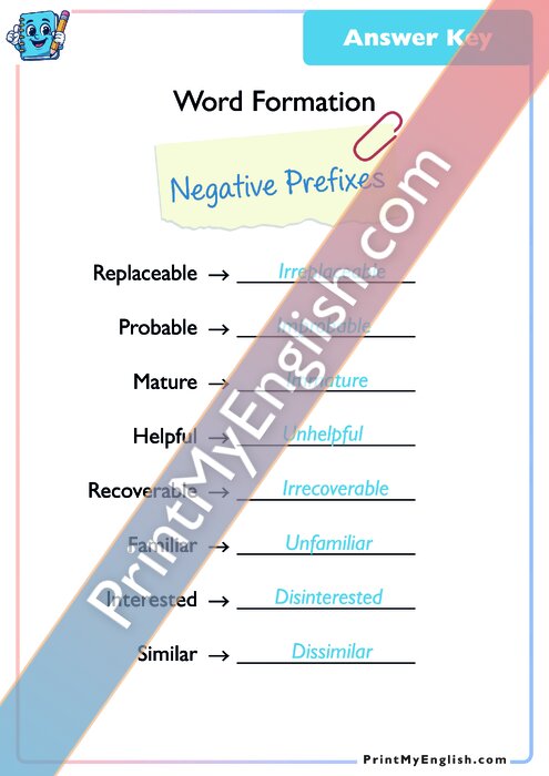 Answer key