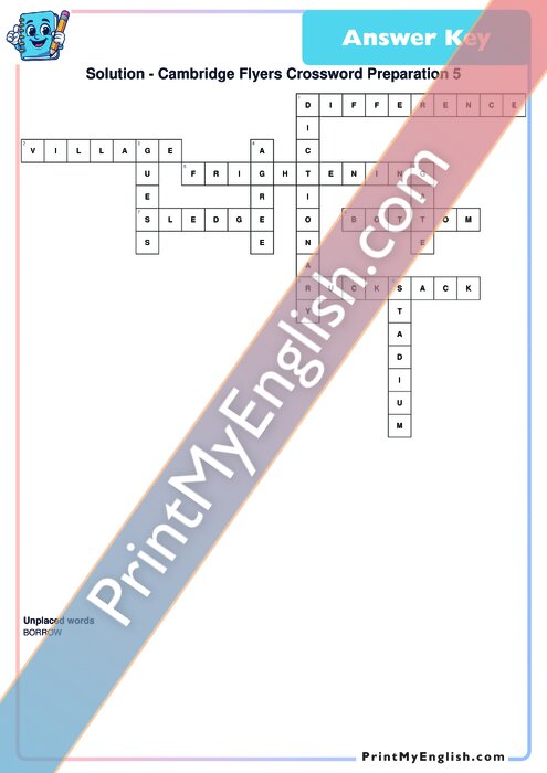 Answer key