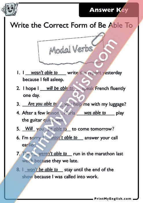 Answer key