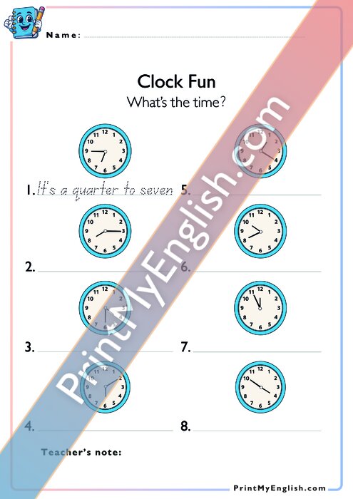 Worksheet