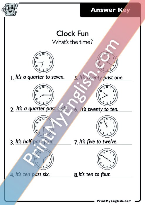 Answer key