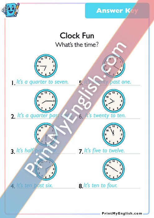Answer key