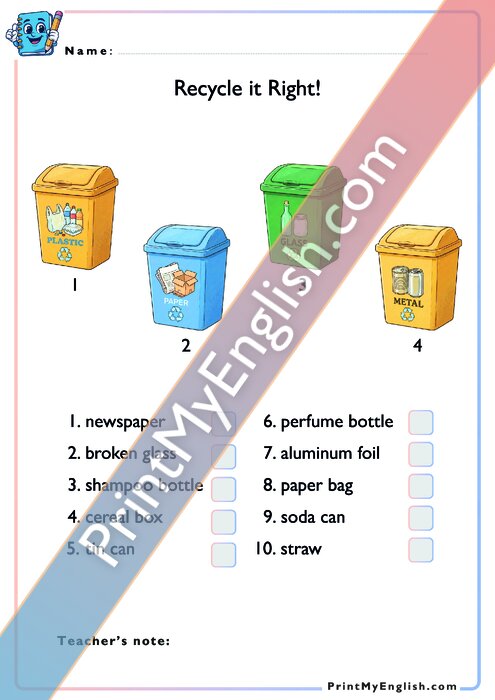 Recycle it Right! - World Environment Day