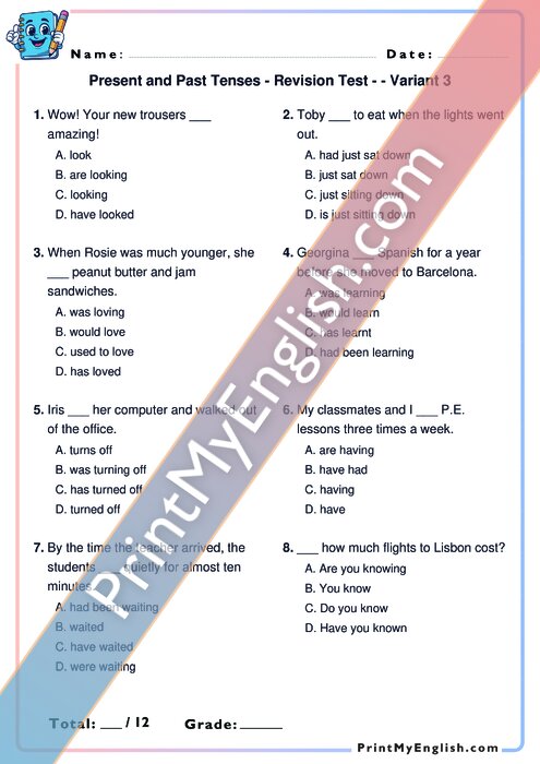 Worksheet