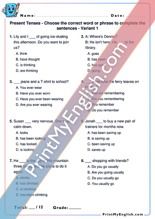 Worksheet