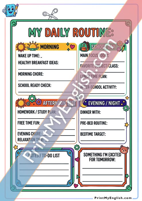 My Daily Routine