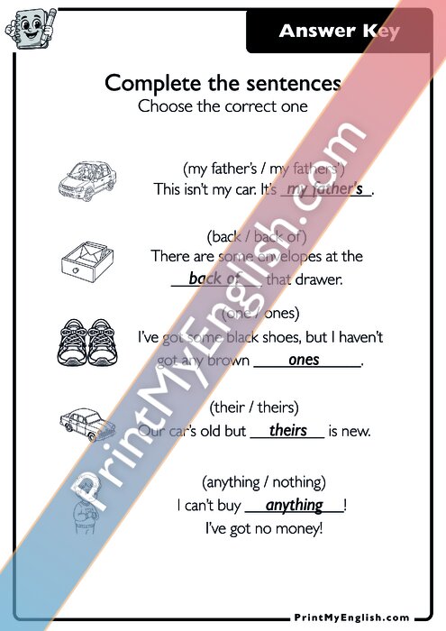 Answer key